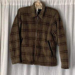 COPY - plaid fleece patagonia zip up